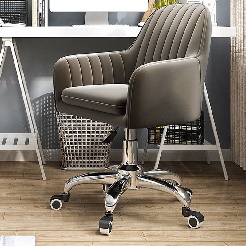 20.08"L x 20.08"W x 31.89"H Modern Sewn Pillow Back Flared Arms Parsons Chair Clearhalo 'Accent Chairs' 'accent_chairs' 'Chairs & Seating' 'furn' 'furn_accent_chairs' 'Furniture' 'Living Room Furniture' 1200x1200_c105b7fb-7015-437e-8387-1255fba0f97b