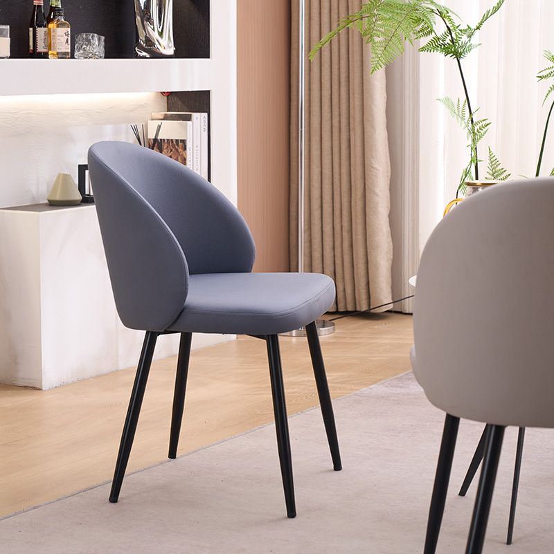 Modern Side Chair Upholstered Parsons Dining Chair for Living Room