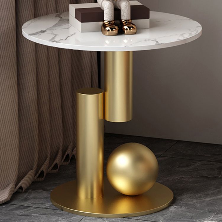 Mesa de cóctel de café Glam Abstracts Mesa de cóctel ovalado para el hogar