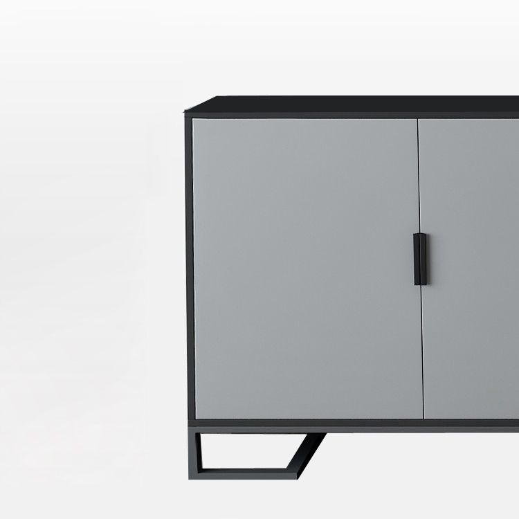 Adjustable Shelving Sideboard Contemporary Dining Sideboard with Door and Drawers