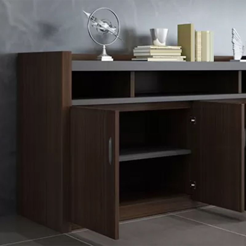 Moderno moderno mobile in stile mobile in legno di archiviazione per ufficio