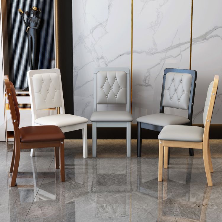 Nordic Style Wood Chair Open Back Dining Side Chair for Dinning Room Clearhalo 'Dining Chairs' 'Dining Tables & Seating' 'dining_chair' 'furn' 'furn_dining_chair' 'Furniture' 'Kitchen & Dining Furniture' 1200x1200_c1134ef0-34f1-47ff-aab2-274a6c2fe65f