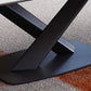 Sintered Stone Table for Restaurant Industrial Rectangle Dining Table Metal Pedestal Clearhalo ' dining_table' 'Dining Tables & Seating' 'Dining Tables' 'furn' 'furn_dining_table' 'Furniture' 'furniture_dining_table' 'Kitchen & Dining Furniture' 'kitchen&dining_furn' 'kitchen' 'kitchen_dining_table' 1200x1200_c113e8e4-0ddd-4a22-b661-25385dfa8d2e