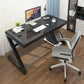 Contemporary Glass Computer Desk with Cable Management Writing Desk Clearhalo 'furn' 'furn_office_desk' 'Furniture' 'Office Desks' 'Office Furniture' 'office_desk' 1200x1200_c113f44d-523b-4ef5-b4d9-b52e986f5a93