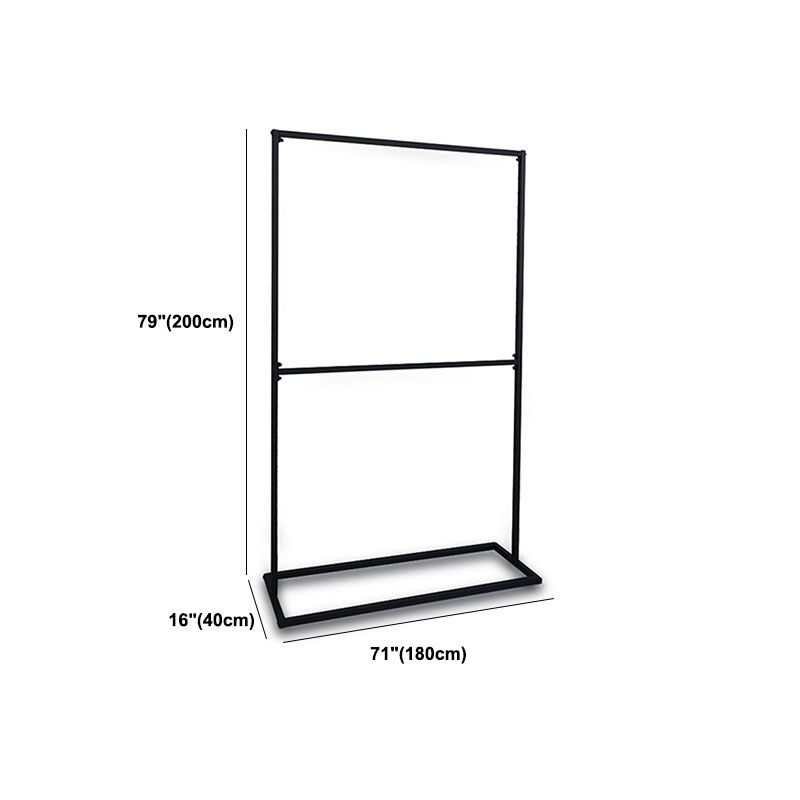 Hall per albero di metallo contemporaneo Hang Bid Lever Hall in nero