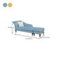 Living Room Upholstered Chaise Modern Style Rolled Arms Chaise Clearhalo 'Chairs & Seating' 'Chaise Lounge' 'chaise_lounge' 'furn' 'furn_chaise_lounge' 'Furniture' 'Living Room Furniture' 1200x1200_c117552c-a65e-451a-b791-5b3ded37fb35