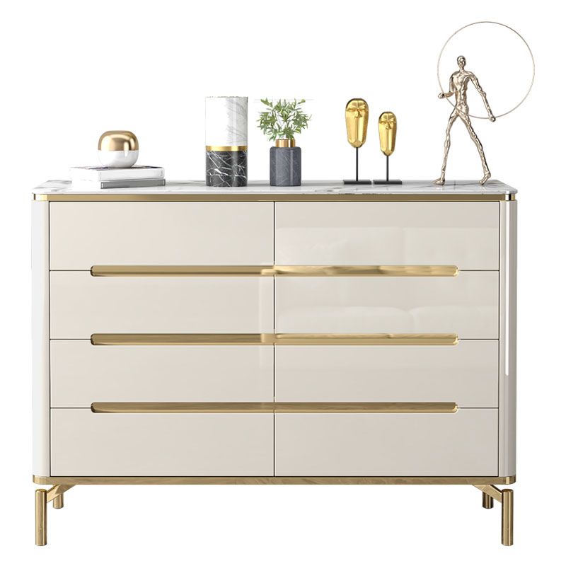 15,75-inch breedte opbergkast steen top opbergkast dressoir voor slaapkamer