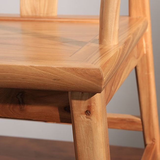 Traditional Dining Side Chair Arm Solid Wood Dining Side Chairs