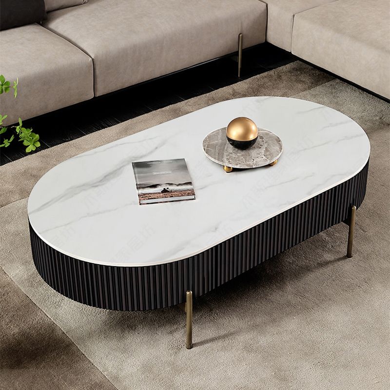 Frame/Drum Coffee Table Slate Cocktail Table with Storage Drawers Clearhalo 'Coffee & Accent Tables' 'Coffee Tables' 'coffee_tables' 'furn' 'furn_coffee_tables' 'Furniture' 'Living Room Furniture' 1200x1200_c11802b7-394b-4db1-a1fd-ee3802b787fc