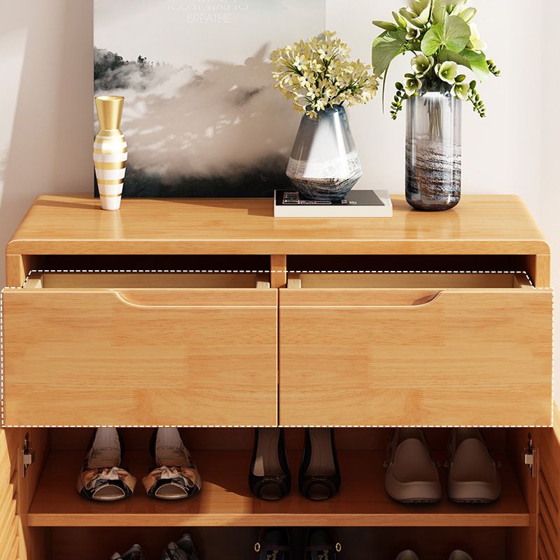 Modern & Contemporary Accent Cabinet Square Side Cabinet with Drawer