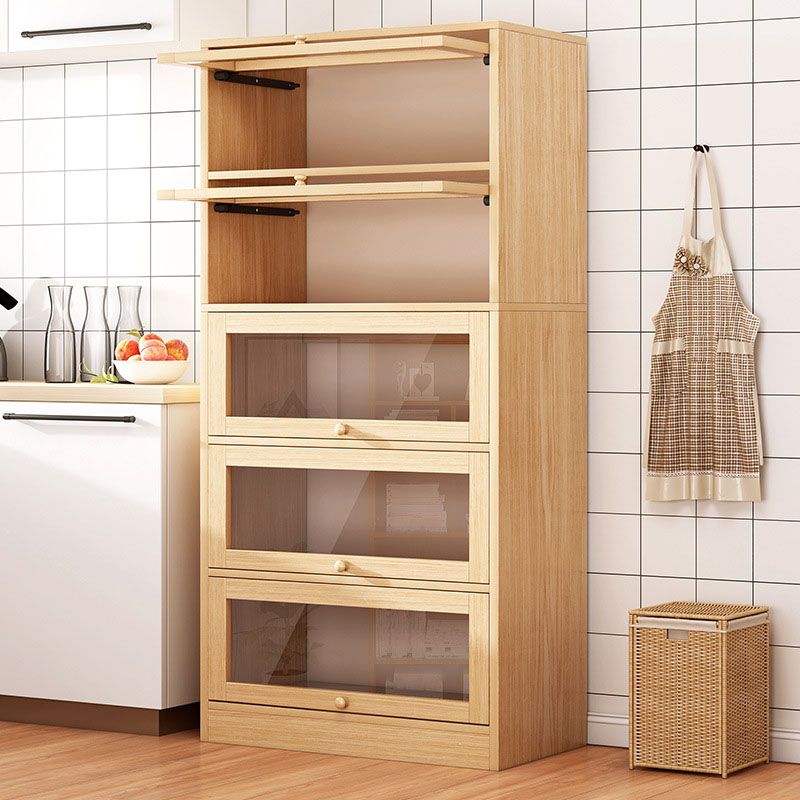 Sideboard in legno ingegnerizzato del server moderno con porta per soggiorno