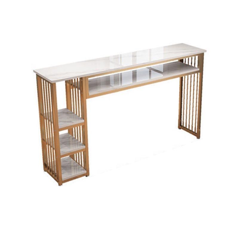 Binnenmarmeren marmeren pubtafel rechthoek moderne bar eettafel