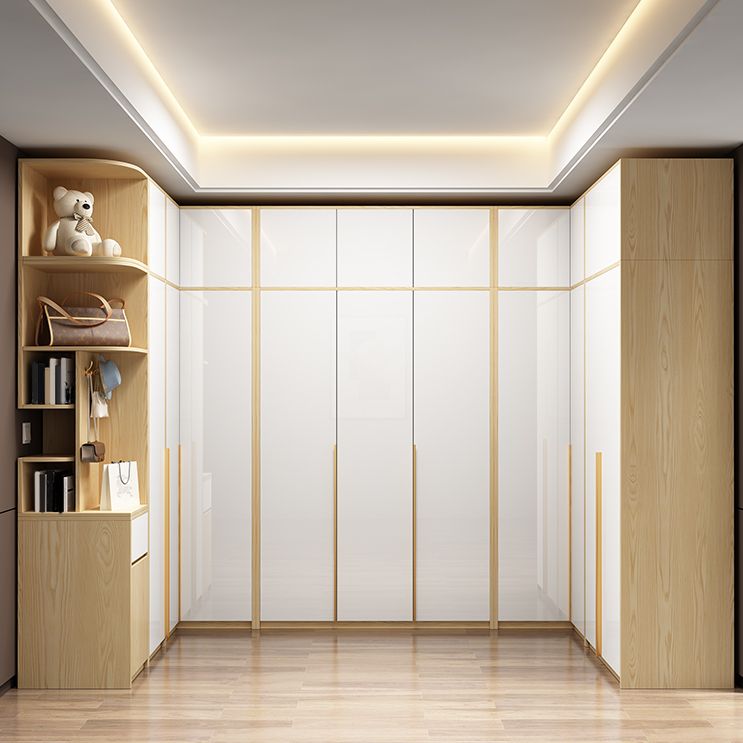 Armoire de rangement à charnière armoire armoire en bois pour la maison