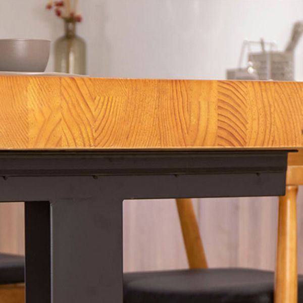Moderne massief houten eettafelset 1/2/4-delige eetset voor thuisgebruik