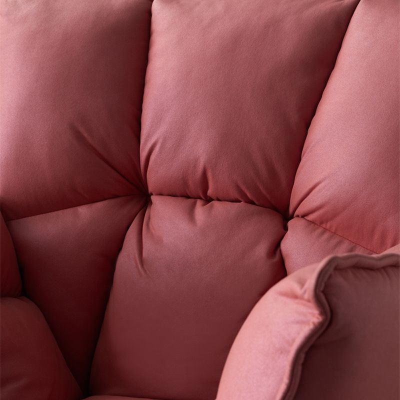 Faux Leather Arm Chair 28.3"L x 28.3"W x 33.8"H Arms Included Chair for Bedroom Clearhalo 'Accent Chairs' 'accent_chairs' 'Chairs & Seating' 'furn' 'furn_accent_chairs' 'Furniture' 'Living Room Furniture' 1200x1200_c11bdba0-ec4a-4b57-a0c9-d7aac263d6d9