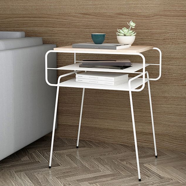 Table de nuit ouverte de lit de lit de lit inférieur avec jambes