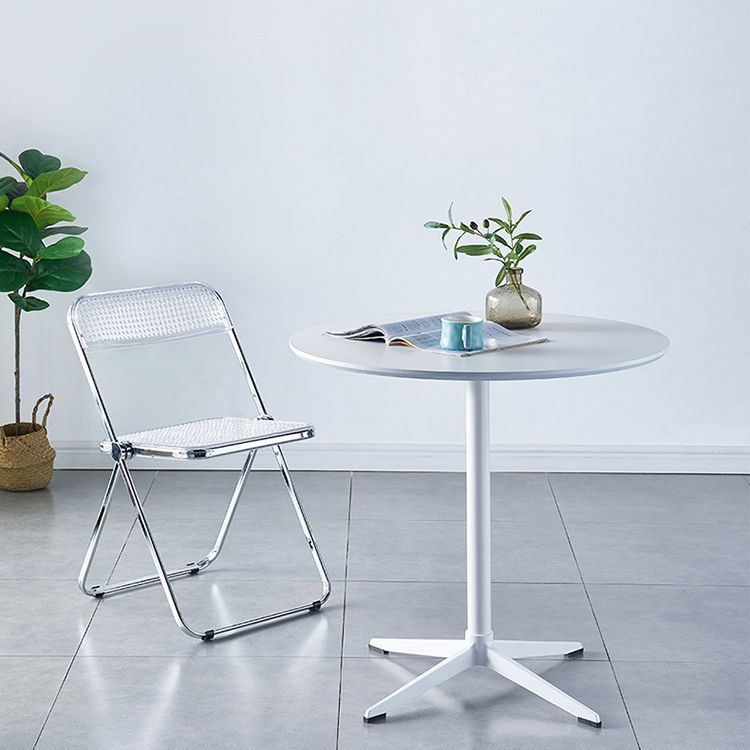 Metal Contemporary Round Dining Table Wood Top Table for Dining Room and Kitchen Clearhalo ' dining_table' 'Dining Tables & Seating' 'Dining Tables' 'Furniture' 'furniture_dining_table' 'Kitchen & Dining Furniture' 'kitchen&dining_furn' 'kitchen' 'kitchen_dining_table' 1200x1200_c121183d-223a-4d7a-9ad5-687a0b5e5018