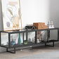Rectangle Enclosed TV Storage Industrial TV Cabinet with Glass Doors Clearhalo 'furn' 'furn_tv_stands_entertainment_centers' 'Furniture' 'Living Room Furniture' 'TV Stands & Entertainment Centers' 'TV Stands & Media Storage Furniture' 'tv_stands_entertainment_centers' 1200x1200_c1222212-f1b3-47e7-93ee-7966a3fd314c