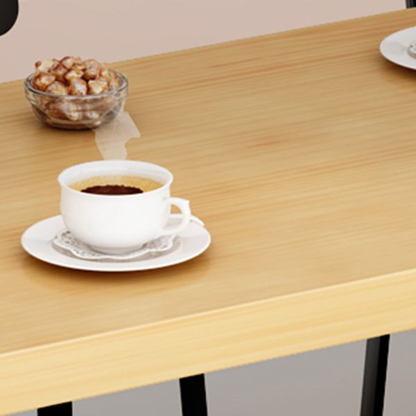 Coffee Shop Glam Bar Height Table Double Pedestal Solid Wood Hall/Pub Table Clearhalo 'Bar Furniture' 'Bar Tables' 'bar_tables' 'furn' 'furn_bar_tables' 'Furniture' 'Kitchen & Dining Furniture' 1200x1200_c12281db-d4a7-4cc0-a1f7-a9e8d162dfd7