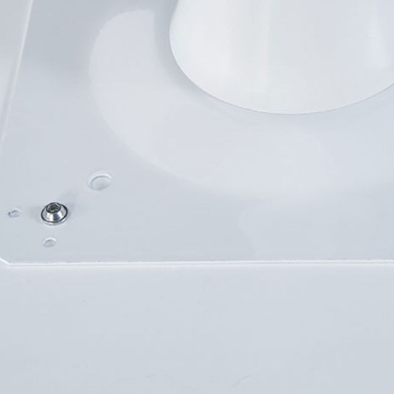 Mesa de madera moderna para mesa redonda de restaurantes con pedestal de metal