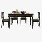 Traditional Wooden Dining Set with Rectangle Top and 4 Legs Base Dining¬†Room¬†Set Clearhalo 'Dining Room Sets' 'Dining Tables & Seating' 'dining_room_set' 'furn' 'furn_dining_room_set' 'Furniture' 'furniture_dining_room_set' 'Kitchen & Dining Furniture' 'kitchen&dining_furn' 'kitchen' 1200x1200_c1245605-4237-427f-9a34-47c871ccb9fe