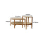 North European Wood/Glass Top Coffee Table Natural Round Cocktail Table Clearhalo 'Coffee & Accent Tables' 'Coffee Tables' 'coffee_tables' 'furn' 'furn_coffee_tables' 'Furniture' 'Living Room Furniture' 1200x1200_c1255162-4ad7-413a-8a77-a411679236d1