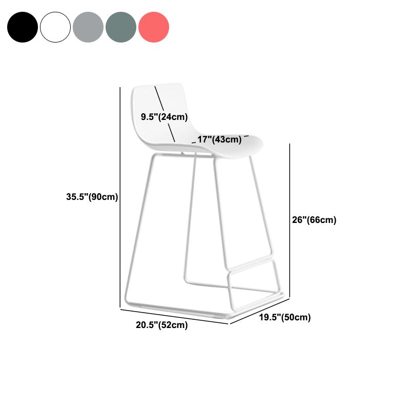 Contatrice di plastica in plastica in plastica con bancone posteriore scandinavo