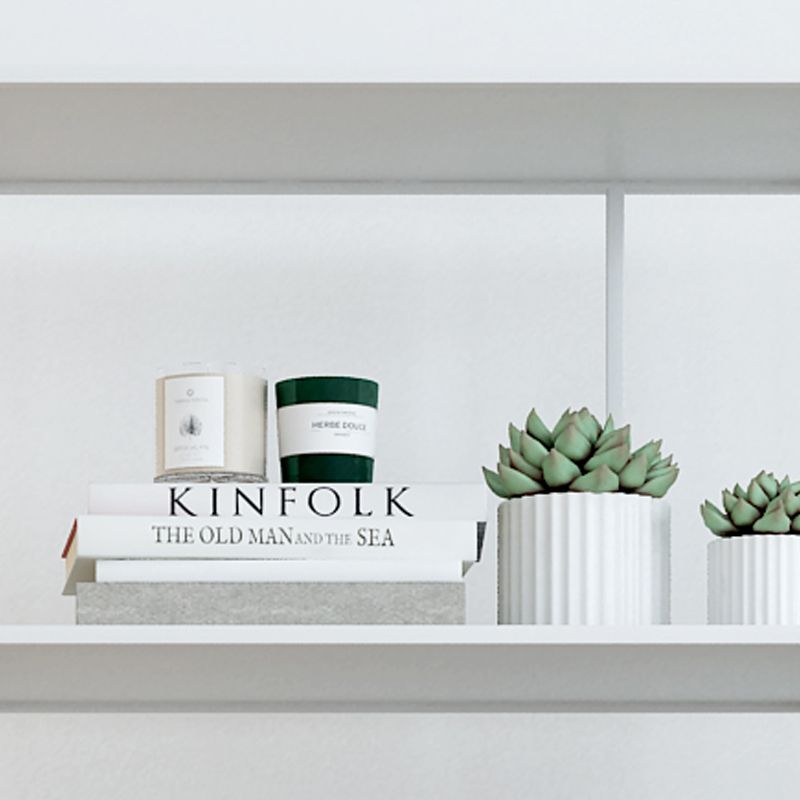 Open Metal Bookcase Modern Book Shelf with Rectangular Shelves Clearhalo 'Bookcases' 'furn' 'furn_bookcases' 'Furniture' 'furniture_bookcases' 'kitchen' 'kitchen_bookcases' 'Living Room Furniture' 'Office Furniture' 1200x1200_c1258173-d945-41e3-982f-e353d4349ed0