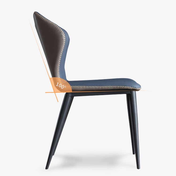 Modern Style Upholstered Side Chair Wingback Parsons Chair for Home Use Clearhalo ' kitchen&dining_furn' 'Dining Chairs' 'Dining Tables & Seating' 'dining_chair' 'Furniture' 'furniture_dining_chair' 'Kitchen & Dining Furniture' 'kitchen' 1200x1200_c127509f-520a-43e6-87b7-0e353f03995a