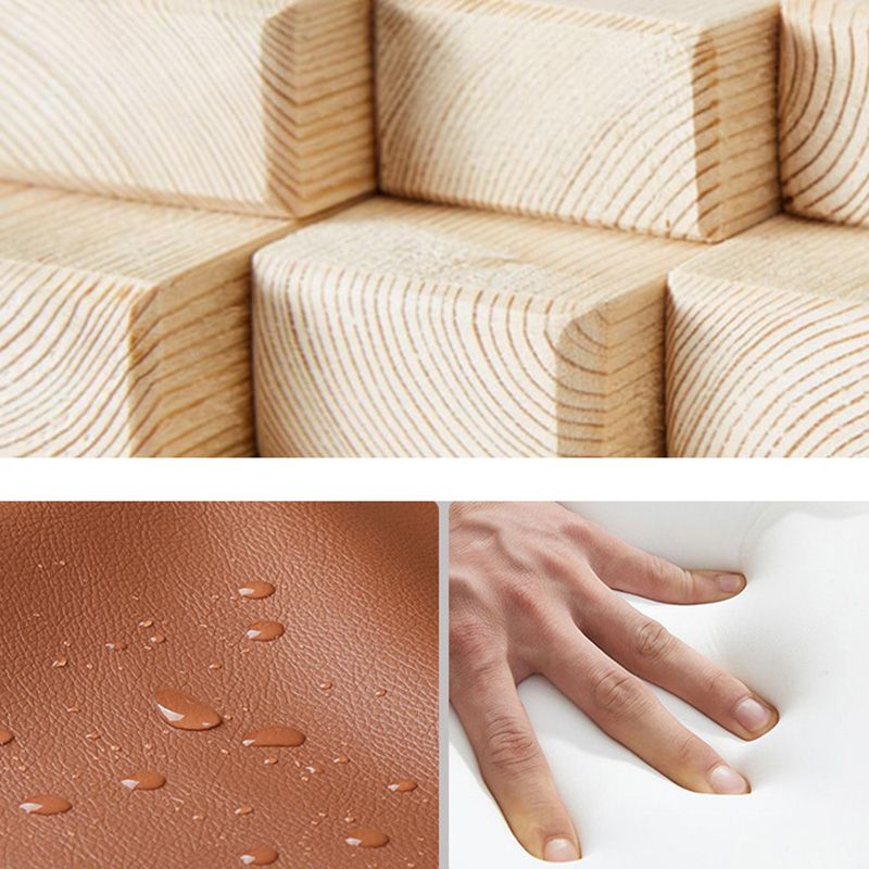 Rectangle Footstools Genuine Leather 23.4 Inch Width Standard Foot Stool Clearhalo 'furn' 'furn_ottomans_poufs' 'Furniture' 'Living Room Furniture' 'Ottomans & Poufs' 'ottomans_poufs' 1200x1200_c128a544-029e-4858-92c3-4defd4be5a88