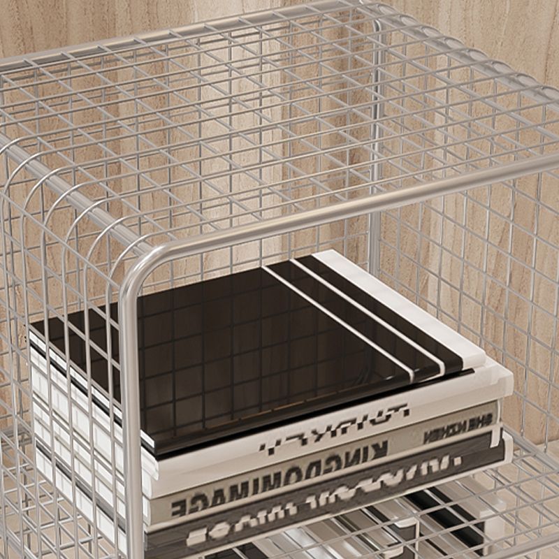 Industrial Style Standard Bookcase Metal Closed Back Bookshelf for Home Office Clearhalo 'Bookcases' 'furn' 'furn_bookcases' 'Furniture' 'furniture_bookcases' 'kitchen' 'kitchen_bookcases' 'Living Room Furniture' 'Office Furniture' 1200x1200_c1291894-ae4a-4fae-9a73-f7d7e52d057f