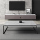 Trestle 1 Single Coffee Table Rectangular Slate Top Coffee Table in Gray