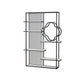 11.81"W Bookcase Glam Style Open Back Bookshelf for Office Study Room Home Clearhalo 'Bookcases' 'furn' 'furn_bookcases' 'Furniture' 'furniture_bookcases' 'kitchen' 'kitchen_bookcases' 'Living Room Furniture' 'Office Furniture' 1200x1200_c12e026c-0404-4c67-83f9-c871e047a1aa