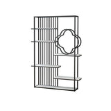 11.81"W Bookcase Glam Style Open Back Bookshelf for Office Study Room Home Clearhalo 'Bookcases' 'furn' 'furn_bookcases' 'Furniture' 'furniture_bookcases' 'kitchen' 'kitchen_bookcases' 'Living Room Furniture' 'Office Furniture' 1200x1200_c12e026c-0404-4c67-83f9-c871e047a1aa