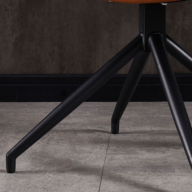 Modern Leather Home Side Chair Matte Finish Solid Back Dining Chair (Set of 2) Clearhalo ' kitchen&dining_furn' 'Dining Chairs' 'Dining Tables & Seating' 'dining_chair' 'furn' 'furn_dining_chair' 'Furniture' 'furniture_dining_chair' 'Kitchen & Dining Furniture' 'kitchen' 1200x1200_c12f2ef3-2ef0-42df-8a54-b1d233af5722