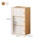 Contemporary Wooden Accent Cabinet Rectangle Storage Cabinet with Door