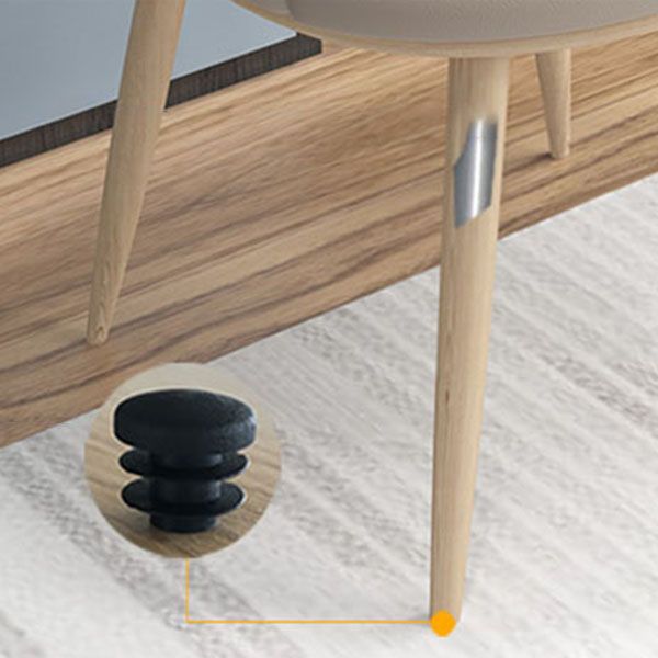 Glam Style Arm Chair Parsons 16.5" Wide Dining Chair for Dining Room Clearhalo 'Dining Chairs' 'Dining Tables & Seating' 'dining_chair' 'furn' 'furn_dining_chair' 'Furniture' 'furniture_dining_chair' 'Kitchen & Dining Furniture' 1200x1200_c135e920-b238-4b8e-a6fe-9da87dd404f1