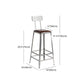 Industrial Bristol Bar and Counter Stool Vintage Brown with Iron Clearhalo 'Bar Furniture' 'Bar Stools' 'bar_stools' 'furn' 'furn_bar_stools' 'furniture_bar_stools' 'Kitchen & Dining Furniture' 'kitchen&dining_furn' 'kitchen' 'kitchen_furn' Furniture' 1200x1200_c1363418-8c02-4d18-83f1-cfcd26d4411a