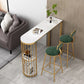 Glam Dining Stools Armless Round Dining Stools with Metal Base Clearhalo 'Bar Furniture' 'Bar Stools' 'bar_stools' 'furn' 'furn_bar_stools' 'Furniture' 'Kitchen & Dining Furniture' 1200x1200_c136d82c-5063-4c05-823c-cb6c3dd8f48b