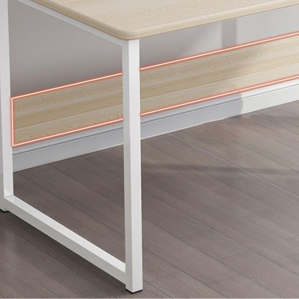 28.3 "H Escritorio de escritura de escritorio Contemporáneo de madera Desk of Office Rectangular