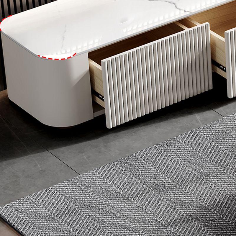 Afgesloten opbergconsole Moderne tv-mediaconsole met 6 lades