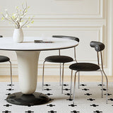 Contemporary Kitchen Dinner Table Round Pedestal Dining Table Clearhalo 'Dining Tables & Seating' 'Dining Tables' 'dining_table' 'furn' 'furn_dining_table' 'Furniture' 'Kitchen & Dining Furniture' 1200x1200_c13e8820-e564-4687-a672-ac5ac81ceb04