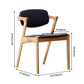 Contemporary Wood Square Dining Chair Open Back Side Chair for Kitchen Clearhalo ' kitchen&dining_furn' 'Dining Chairs' 'Dining Tables & Seating' 'dining_chair' 'furn' 'furn_dining_chair' 'Furniture' 'furniture_dining_chair' 'Kitchen & Dining Furniture' 'kitchen' 1200x1200_c13eb277-457e-4a1f-b565-c683b50bad23