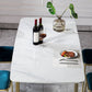 Rectangle Double Pedestal Dining Table Glam Faux Marble Table for Dining Room Clearhalo 'Dining Tables & Seating' 'Dining Tables' 'dining_table' 'furn' 'furn_dining_table' 'Furniture' 'Kitchen & Dining Furniture' 1200x1200_c13f3198-a1c3-4cb6-a812-9fb734b27c77