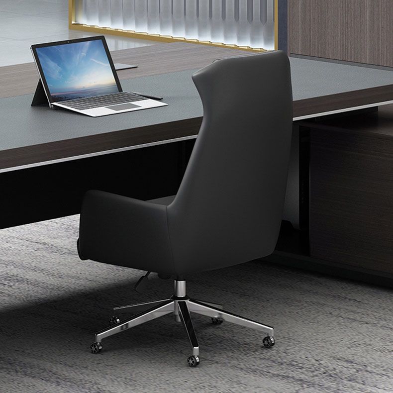 Modern & Contemporary Executive Chair Fixed Arms Ergonomic Managers Chair Clearhalo 'furn' 'furn_office_chair' 'Furniture' 'furniture_office_chair' 'Office Chairs' 'Office Furniture' 'office_chair' 1200x1200_c14162d4-1f9f-4e4f-ad70-3b9f2713c5d5