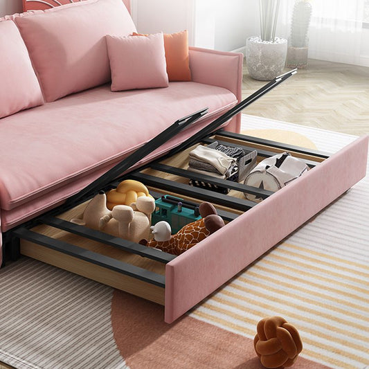 Divano davano letto per dormiente glam futon soggiorno convertibili in rosa