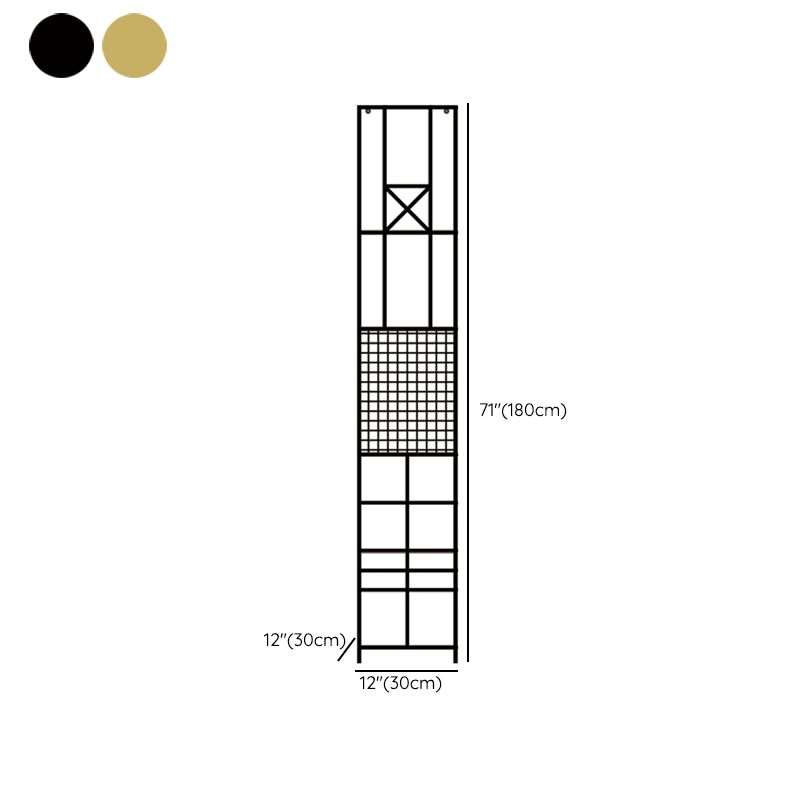 Glam Open Back Bookcase Standard Metal Bookshelf with Shelves Clearhalo 'Bookcases' 'furn' 'furn_bookcases' 'Furniture' 'Office Furniture' 1200x1200_c146db1f-062a-4307-b95c-3bf25d068ca1