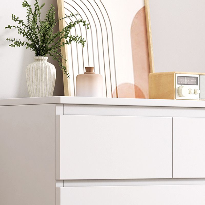 Contemporary Style Wood Accent Chest Side Cabinet with Drawers