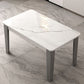 4 Legs Dining Table Rectangle Dining Table for Kitchen Dining Room