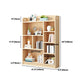 Scandinavian Natural Standard Bookshelf Pine Wood Vertical Bookcase Clearhalo 'Bookcases' 'furn' 'furn_bookcases' 'Furniture' 'furniture_bookcases' 'Office Furniture' 1200x1200_c14c172c-ea34-4b88-b5b0-3b9aea093ab3